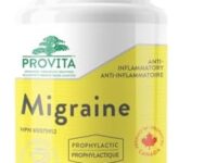 Provita Migraine - Natural Herbal Solution for Headaches, Prevent & Reduce Severity of Migraines (60 Capsules)