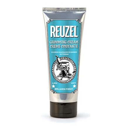 Reuzel Grooming Hair Cream for Men - Subtle, Sugary Rum Fragrance - Low Shine Finish - Contains Moisturizing Properties - No Buildup - Natural, Pliable Hold - Suitable for All Hair Types - 100 ml