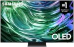 SAMSUNG 55-Inch OLED HDR+ AI powered 4K S90D Series, 144 Hz refresh rate, Object Tracking Sound Lite, LaserSlim design, Q-Symphony, Gaming Hub, Smart TV - [QN55S90DAFXZC] [Canada Version] (2024)