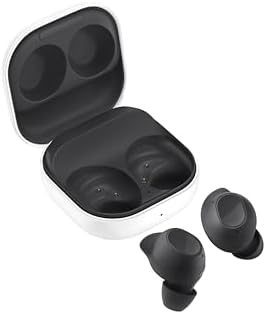 SAMSUNG Galaxy Buds FE, Graphite, Truly Wireless Bluetooth Earbuds, Active Noise Cancellation(ANC), Easy Pairing, Auto Switching, IPX2 Rating(CAD Version and Warranty)