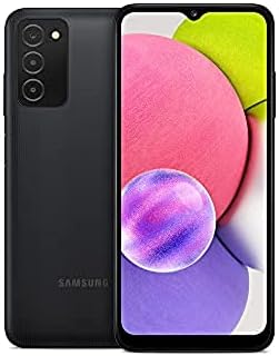 Samsung Galaxy A03s Black 32GB - 6.5" HD+ Display, 13P+2MP+2MP Triple Rear Camera, Long Lasting 5000mAh Battery, 4G LTE (CAD Version & Warranty)