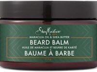 Shea Moisture Beard Balm men's grooming product for dry skin Maracuja Oil & Shea Butter organic and fair trade 113 g