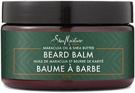 Shea Moisture Beard Balm men's grooming product for dry skin Maracuja Oil & Shea Butter organic and fair trade 113 g