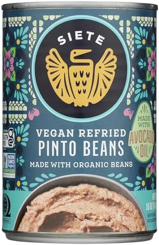 Siete Family Foods Refried Pinto Beans, 16 OZ