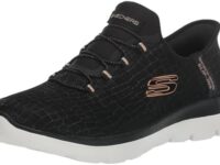 Skechers Womens Hands Free Slip-ins Summits-Classy Night Sneaker