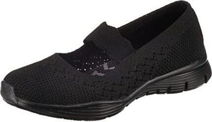 Skechers Womens Seager - Power Hitter - Engineered Knit Mary Jane Mary Jane Flat