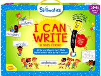 Skillmatics I Can Write, Preschool Learning Activities and Educational Toy and Game, Back to School Supplies, Gifts for Students, Kids, Girls, Boys, Ages 3, 4, 5, 6