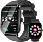 Smart Watches for Men with Bluetooth Call - 1.85" Touchscreen Smartwatches with Pedometer,Heart Rate,Sleep,Blood Oxygen Monitor,113+ Sport Mode,IP68 Waterproof Mens Watches for iOS Android