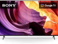 Sony 65 inch X80K 4K Ultra HD HDR LED Smart Google TV with Dolby Vision & Atmos (KD65X80K) - 2022 Model