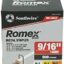 Southwire SMS916-500B, 500 Piece 9/16-inch Romex Metal Staples, Silver