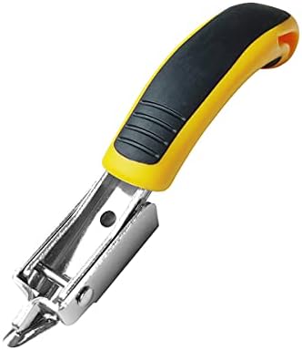 Staple Remover, Staple Puller Tool, Upholstery and Construction Heavy Duty Staple Remover, Strength Staple Puller Removing All Kinds of Staples(Yellow)