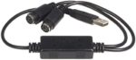 StarTech.com USB to PS/2 Adapter for Keyboard and Mouse - Keyboard / mouse adapter - USB - USBPS2PC