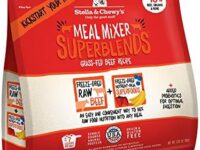 Stella & Chewy's Freeze-Dried Raw Grass-Fed Beef Meal Mixer SuperBlends Grain-Free Dog Food Topper, 3.25 oz. Bag