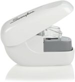 Swingline Stapleless Stapler, 5 Sheets, White (79198)