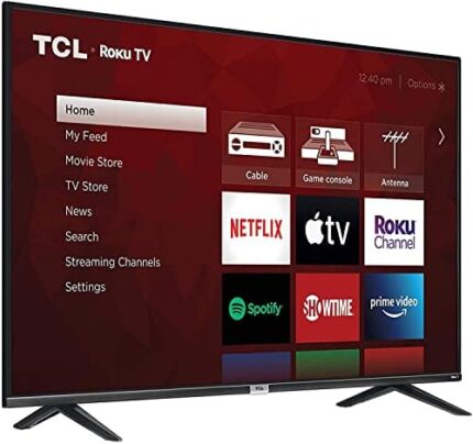 TCL 55" Class 4-Series 4K UHD HDR Smart Roku TV – 55S435