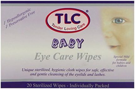 TLC Eye Care Wipes Baby 20's