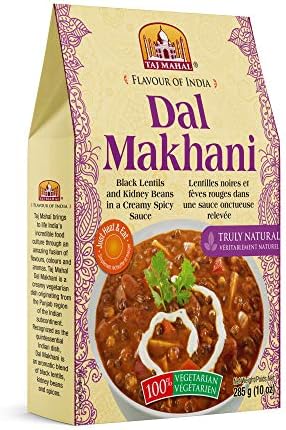 Taj Mahal Dal Makhani (Black Gram/Hot Butter Sauce), 285 Grams