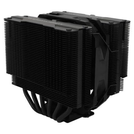 Thermalright Peerless Assassin 120 Mini Black CPU Air Cooler, 6 Heat Pipes Dual Towers Cooler, with Dual TL-D12B PWM Fans, Desktop PC Cooler for Intel LGA 1851/1700/1150/1151/1200/2011,AMD:AM4/AM5