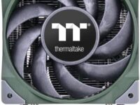 Thermaltake TOUGHAIR 510 180W TDP CPU Cooler Racing Green, Intel/AMD Socket (LGA 1700/1200), Dual 120mm 2000RPM High Static Pressure PWM Fan with High Performance Copper Heat Pipes CL-P075-AL12RG-A