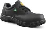 Tiger Safety CSA Men's Steel Toe Leather Work Safety Shoes 4933