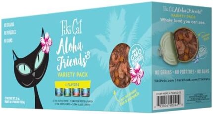 Tiki Pet Foods Cat Aloha Variety Pet Food (12 Pack), 3 oz