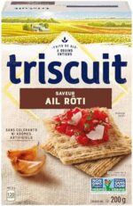 Triscuit Roasted Garlic Crackers, School Snacks 200g