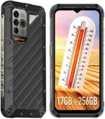 Ulefone Power Armor 19 Rugged Smartphone, 17GB+256GB, 9600mAh, 108MP Main Camera with Multi-Use Temperature Measurement, MTK Helio G99, 6.58” FHD+, QI 15W Wireless Charging, 66W Fast Charge, GPS