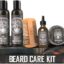 Viking Revolution - Beard Conditioner Kit - Beard Grooming Kit for Men - Softens, Smoothes & Soothes - with Beard Wash & Conditioner, Beard Oil, Beard Balm and Beard Comb