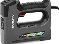 WORKPRO 6 in 1 Staple Gun, Corded Electric Brad Nailer for Wood, Upholstery, DIY, Carpentry (Staple Gun Only)