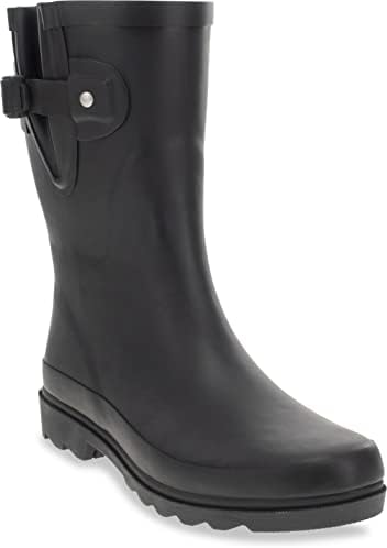 Western Chief womens Western Chief Women Solid Mid Height Waterproof Rain Boot Rain Boot