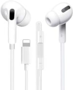 Wired Headphones for iPhone Earbuds with Built-in Microphone & Volume Control HiFi Stereo Nosie Reduction Earphones Compatible with iPhone 14/13/12/11/XR/XS/X/8/7/SE Support All iOS System