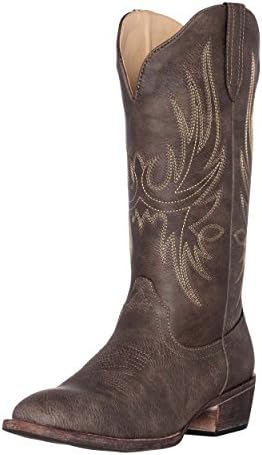 Women's Western Cowgirl Cowboy Boot | Cimmaron Round Toe by Silver Canyon