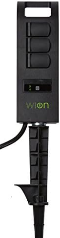 Woods WiOn 50053 Outdoor WiFi Yard Stake with 3-Outlets, Wireless Switch, Programmable Timer