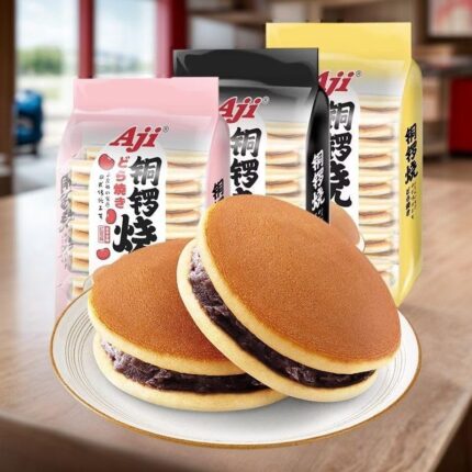 YOU PIN FOOD Japanese red bean breakfast bread铜锣烧日式红豆味早餐面包（200g/袋，一袋装）