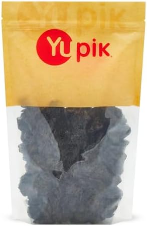 Yupik Pitted Prunes, 1 kg, Gluten-Free, Kosher, Dried Fruits, No Pits, No Added Sugar, Source of Fiber, Healthy Snacks, Ideal for Baking, Smoothies, Blended Drinks