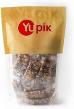 Yupik Quinoa Cranberry Mini Bars, 454 g, Individually Wrapped Healthy Snack, Nut Bars, Crunch Bars, Gluten-Free with Peanuts, Honey, Quinoa Crisps, Cranberry, Apricots, Peanut Butter, Snack On the Go