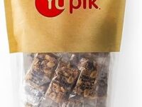 Yupik Quinoa Cranberry Mini Bars, 454 g, Individually Wrapped Healthy Snack, Nut Bars, Crunch Bars, Gluten-Free with Peanuts, Honey, Quinoa Crisps, Cranberry, Apricots, Peanut Butter, Snack On the Go