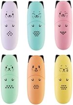 enlegend 6 pieces Cat Shape Cute Mini Highlighter Pen Pastel Color Chisel Tip Kawaii Kids Stocking Stuffers Gift Highlighter Marker