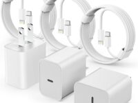 iPhone Charger Apple Charger【Apple MFi Certified】 3Pack USB-C Wall Charger Block with Long USB C to Lightning Cables for iPhone 14/14 Pro/14Pro Max/13/13 Pro/12/12 Pro/12 Pro Max/11/Xs Max/XR/Type C