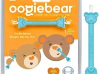 oogiebear - Nose and Ear Gadget. Safe, Easy Nasal Booger and Ear Wax Remover for Newborns, Infants and Toddlers. Dual Earwax and Snot Remover. Aspirator Alternative