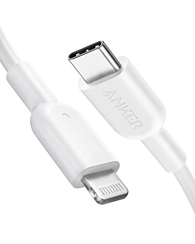 Anker USB C to Lightning Cable (6ft MFi Certified) iPhone Charger Cable Powerline II for iPhone 13 13 Pro 12 Pro Max 12 11 X XS XR 8 Plus, AirPods Pro, Supports Power Delivery (Charger Not Included)