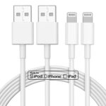 iPhone Charging Cable, [Apple MFI Certified]2Pack 10ft USB A to Lightning Cable, Long iPhone Charger Cable 10ft, Fast iPhone Cord for iPhone 14/13/12/11 Pro/X/Xs Max/XR/8 Plus/7/6/5/SE,for iPad