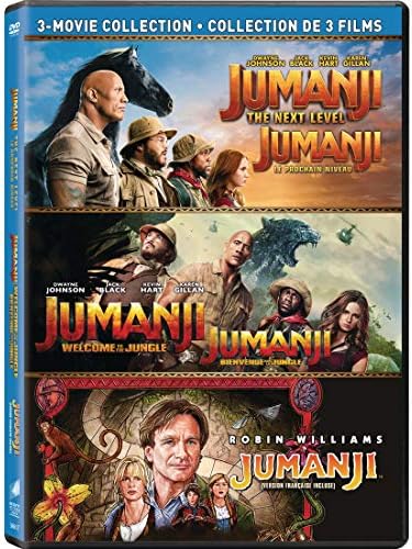 Jumanji (1995) / Jumanji: The Next Level / Jumanji: Welcome to the Jungle - Set (Bilingual)