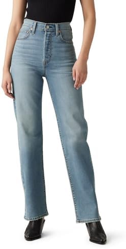 Levi's womens Premium Ribcage Straight Ankle Jeans