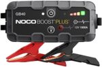 NOCO Boost Plus GB40 1000 Amp 12-Volt UltraSafe Lithium Jump Starter Box, Car Battery Booster Pack, Portable Power Bank Charger, and Jumper Cables for up to 6-Liter Gasoline and 3-Liter Diesel Engines