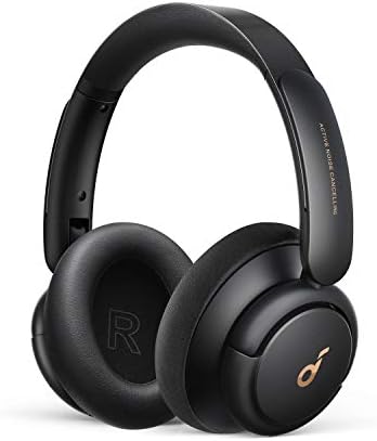 soundcore Life Q30 by Anker, Hybrid Active Noise Cancelling Headphones with Multiple Modes, Hi-Res Sound, Custom EQ via App, 50H Playtime, Comfortable Fit, Bluetooth, Multipoint Connection