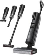 dreame H12 Dual Smart Wet Dry Vacuum, Floor Cleaner Mop Combo 4-in-1 Cordless Vacuum for Multi-Surface, 30 Minute Hot Air Drying, One-Step Self Cleaning