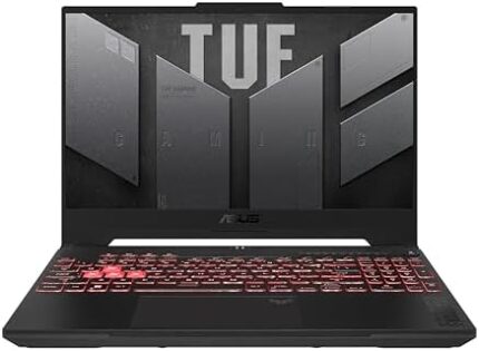 ASUS TUF Gaming A15 (2024) Gaming Laptop, 15.6” FHD 144Hz, 100% SRGB Display, GeForce RTX 4060, AMD Ryzen 9 8945H, 16GB DDR5, 512GB PCIe SSD, Wi-Fi 6, Windows 11, FA507UV-AS91-CA