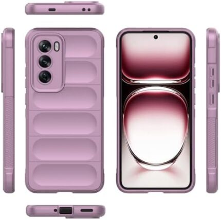 Compatible with Oppo Reno 12 Pro 5G Case Cover,TPU Mobile Phone Soft Compatible with Oppo Reno12 Pro 5G CPH2629 Case Cover Purple