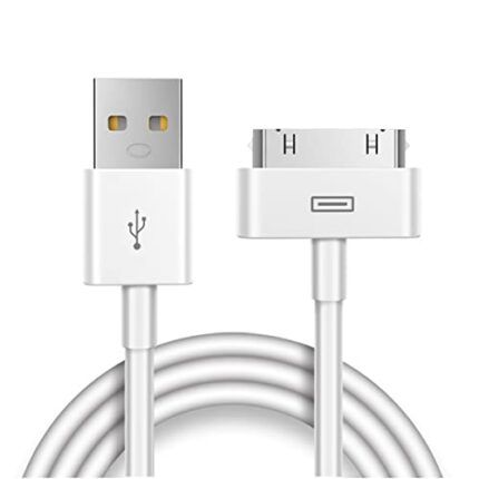 WEDAWN 30 Pin Cable for iPhone 4s, USB Charging and Cable Sync Dock Connector Data Cable Compatible with iPhone 4/ 4s, iPhone 3G/3Gs, iPad 3/2/ 1,iPod Classic iPod Touch iPod Nano (3.2Feet)